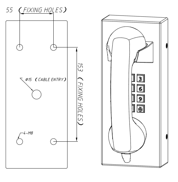 JR202-FK Telefono Antivandalico Vozell