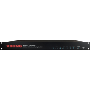 Amplificador de búsqueda de multidifusión/SIP de 250 vatios y 70 V