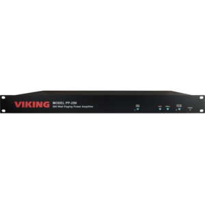 Amplificador de potencia de 250 WATT y 70 V para llamadas de emergencia